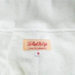 The Real McCoy's 9 Oz Loopwheel Shorts Milk