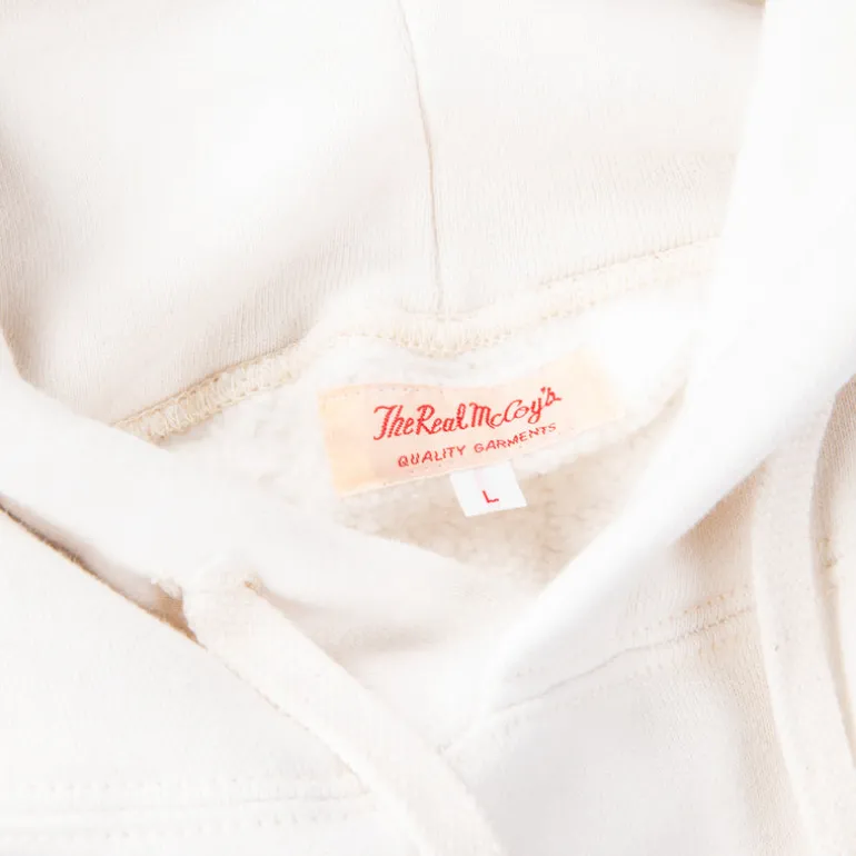 The Real McCoy's 10 Oz Loopwheel Parka Milk