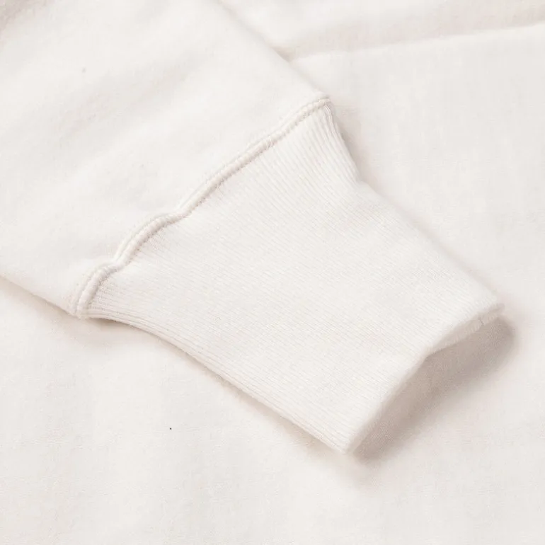 The Real McCoy's 10 Oz Loopwheel Parka Milk