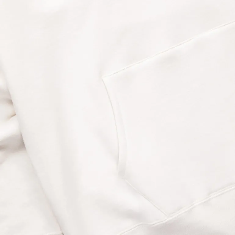 The Real McCoy's 10 Oz Loopwheel Parka Milk