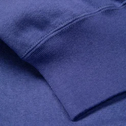 The Real McCoy's 9 Oz. Loopwheel Raglan Sweatshirt MQ Navy