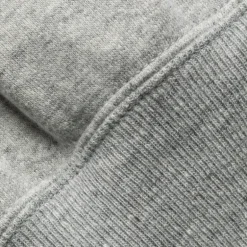 The Real McCoy's 10 oz. Loopwheel F/Z Parka Heather Grey
