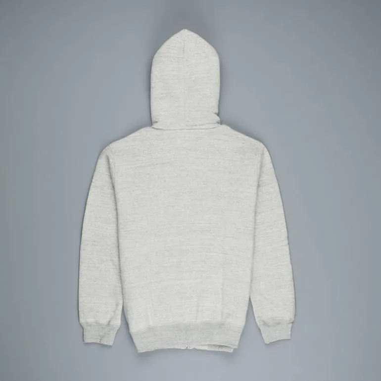 The Real McCoy's 10 oz. Loopwheel F/Z Parka Heather Grey