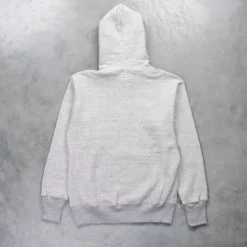 The Real McCoy's 10 Oz Loopwheel Parka Gray