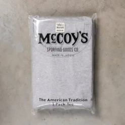 The Real McCoy's 2 Pack Crew Neck Tee Gray