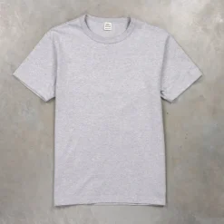 The Real McCoy's 2 Pack Crew Neck Tee Gray