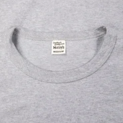 The Real McCoy's 2 Pack Crew Neck Tee Gray