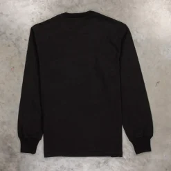 The Real McCoy's Athletic L/S T-shirt / Loopwheel Black