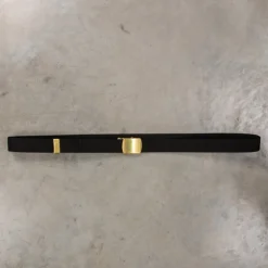 The Real McCoy's Black Trouser Uniform Belt