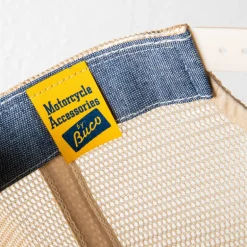 The Real McCoy's Buco Chambray Mesh Cap