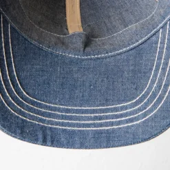 The Real McCoy's Buco Chambray Mesh Cap