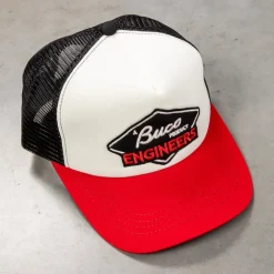 The Real McCoy's Buco Mesh Cap White