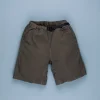 The Real McCoy's Climber Short Over Dyed Brown