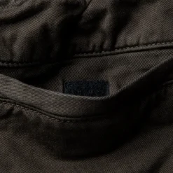 The Real McCoy's Climber Short Over Dyed Brown