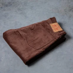 The Real McCoy's Corduroy Trousers Brown Lot. 906