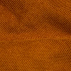The Real McCoy's Corduroy Open Collar Shirt Mustard