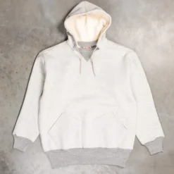The Real McCoy's Double-Face Hooded Sweatshirt Gray