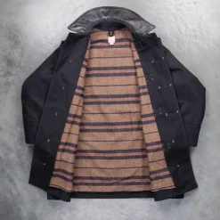 The Real McCoy's Fireman Coat Black