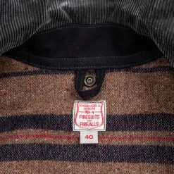 The Real McCoy's Fireman Coat Black