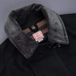 The Real McCoy's Fireman Coat Black
