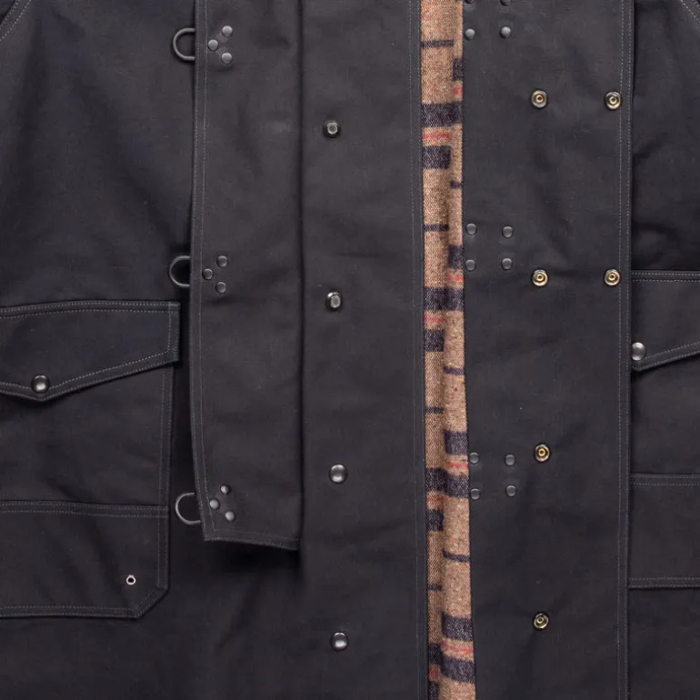 The Real McCoy's Fireman Coat Black