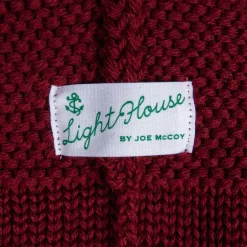 The Real McCoy's Fishermans knit cap Maroon