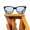 The Real McCoy's Geyser / Black Frame Sunglasses Blue