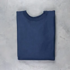 The Real McCoy's Heavyweight Crew Neck Navy