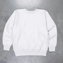 The Real McCoy's Heavyweight Crew Neck Silver