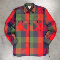 The Real McCoy's 8HU Multicolor Check Flannel Shirt