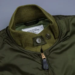 The Real McCoy's Jacket - Suit Flying Winter Olive