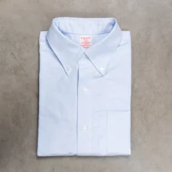 The Real McCoy's Joe McCoy Button Down Shirt Light Blue
