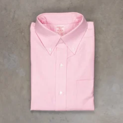 The Real McCoy's Joe McCoy Button Down Shirt Pink