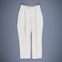 The Real McCoy's Joe McCoy 1950s Cotton Chino Trousers Beige