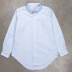 The Real McCoy's Joe McCoy Button Down Shirt Light Blue