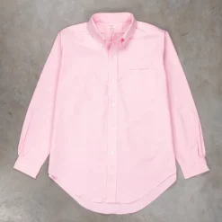 The Real McCoy's Joe McCoy Button Down Shirt Pink