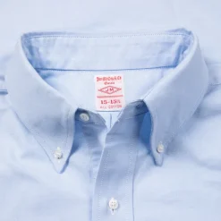 The Real McCoy's Joe McCoy Button Down Shirt Light Blue