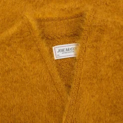 The Real McCoy's Joe McCoy JM Mohair Cardigan Mustard