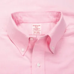 The Real McCoy's Joe McCoy Button Down Shirt Pink