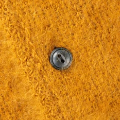 The Real McCoy's Joe McCoy JM Mohair Cardigan Mustard