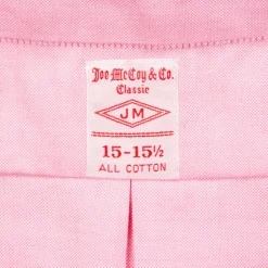 The Real McCoy's Joe McCoy Button Down Shirt Pink