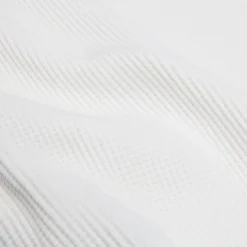 The Real McCoy's Joe McCoy Waffle Henley Longsleeve white