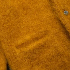 The Real McCoy's Joe McCoy JM Mohair Cardigan Mustard