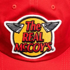 The Real McCoy's Logo Baseball Cap Red
