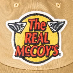 The Real McCoy's Logo Baseball Cap Khaki