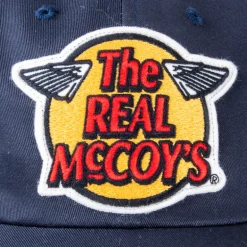 The Real McCoy's Logo Baseball Cap Navy