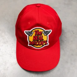 The Real McCoy's Logo Baseball Cap Red