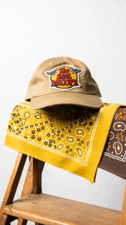 The Real McCoy's Logo Baseball Cap Khaki