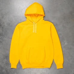 The Real McCoy's Loopwheel Parka 9 Oz Yellow