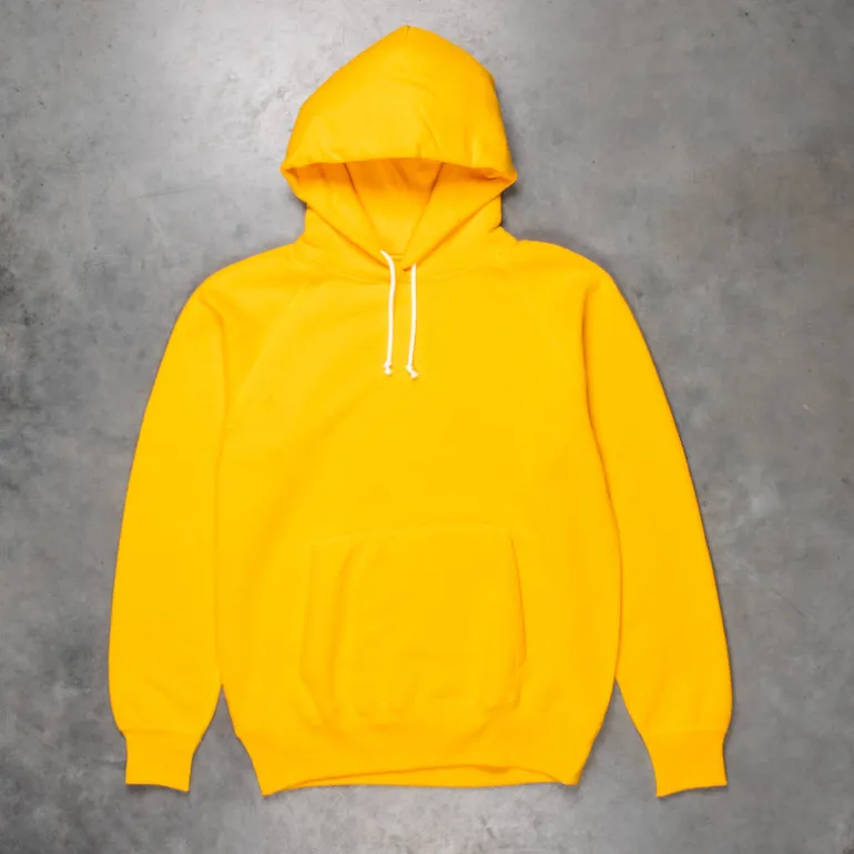 The Real McCoy's Loopwheel Parka 9 Oz Yellow